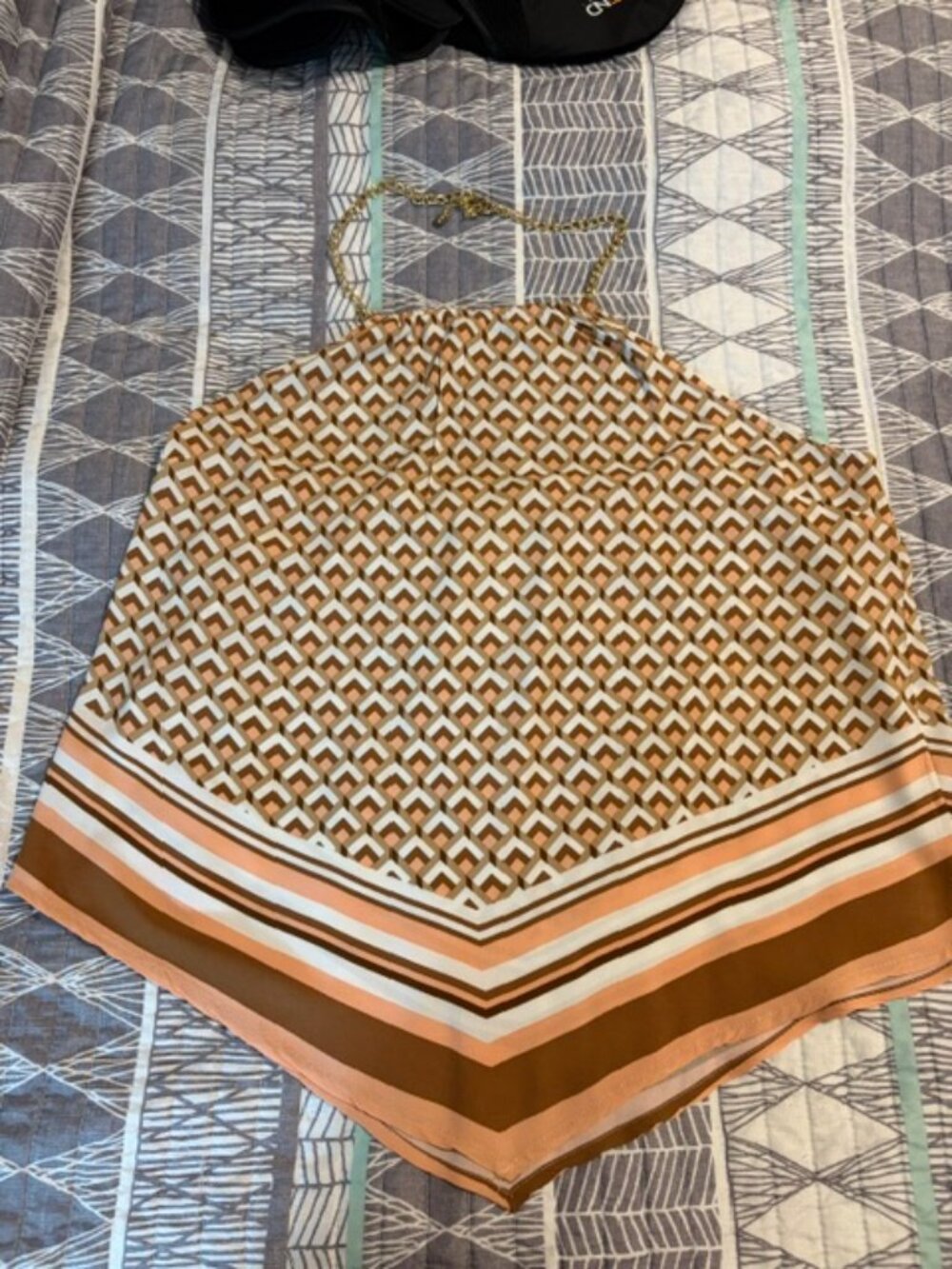 No Boundaries Brand Women's Handkerchief Top, Size XL (Juniors 15-17)